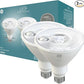 GE LED+ Motion Sensor LED Light Bulbs, 15W, PAR38 Outdoor Security Floodlight, Warm White (2 Pack)