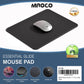MROCO Mouse Pad 3-Pack [30% Larger] with Anti-Fray Stitched Edges, Premium Waterproof Surface, Non-Slip Rubber Base, Computer & Gaming Mouse Mat for Laptop, Office & Home, 8.5 x 11 in, Black