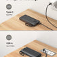 VEEKTOMX 10000mAh Portable Charger with Built-In Cables – Fast USB-C Power Bank for iPhone & Samsung