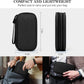 FYY Travel Cable Organizer Pouch Electronic Accessories Carry Case Portable Waterproof Double Layers All-in-One Storage Bag for Cord, Charger, Phone, Earphone Black