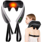 6D Neck & Shoulder Massager with Heat – Cordless Shiatsu Kneading Massager for Relaxation, Comfort, and Stress Relief, Gift for Women and Men, Home & Office Use