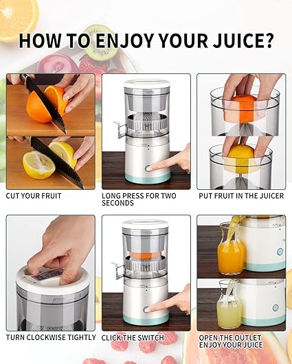 Automatic Citrus Fruit Juicer Electrical Juicer