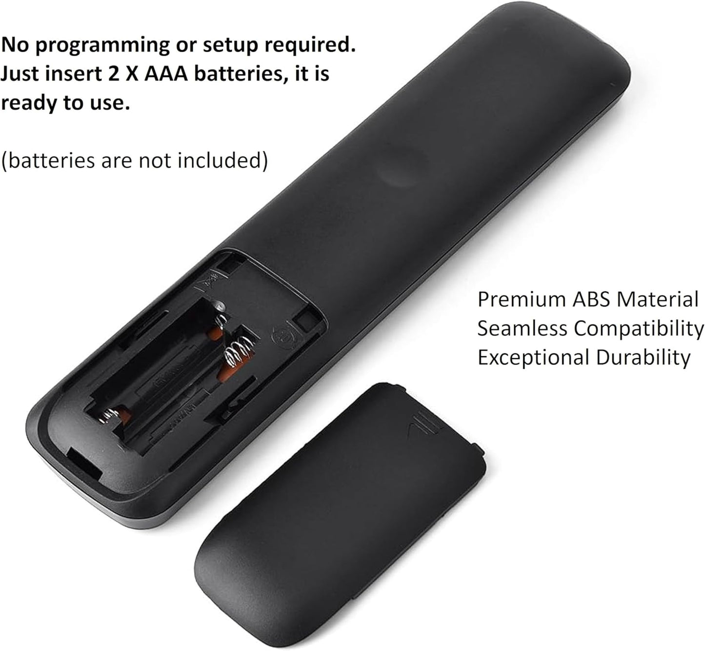 Universal for All Hisense-TV-Remote Compatible with All Hisense 4K LED HD UHD Smart TVs - Not for fire & roku TV