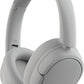 JLab JBuds Lux ANC Wireless Headphones, Cloud White, Hybrid Active Noise Cancelling, Customizable Sound, Spatial Audio Compatible, Premium Over-Ear Bluetooth Headset