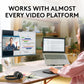 Logitech Brio 101 Full HD 1080p Webcam for Meetings, Streaming, Desktop, Laptop, PC - Built-in Mic, Shutter, Works with Zoom, Microsoft Teams, Nintendo Switch 2’s New GameChat Mode, USB-A,-Black