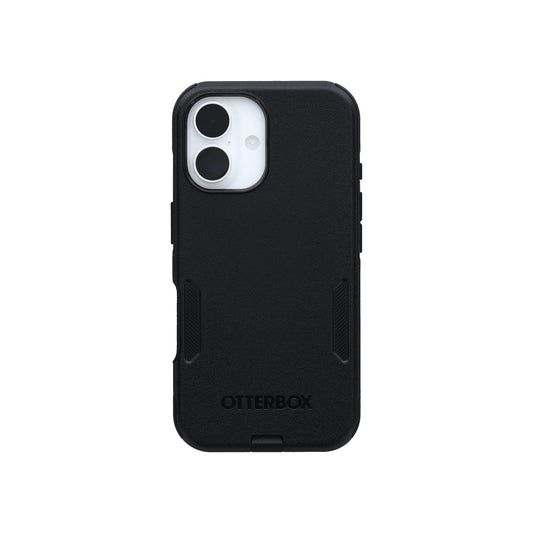 OtterBox iPhone 16 Commuter Series Case - Black | Thin & Protective iPhone Case, Dual-Layer, Impact Absorbing iPhone Case, Best MagSafe iPhone Cases for Wireless Charging