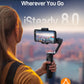 hohem iSteady X3 SE Plus Gimbal Stabilizer for iPhone, 3-Axis Phone Gimbal with Detachable Remote Control, Extendable Rod, 11-Hour Battery, Portable Foldable Stabilizer for Video Recording
