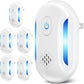 Ultrasonic Mouse & Pest Indoor Repeller Plug-in, Repellent for Mice, Rats, Roaches, Bugs, Ants, Spiders, 2 Mode (5 Pack)