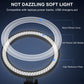 Desk Ring Light with Stand - 10.5'' Desktop Ring Light with Phone Holder for Video Recording, Circle Light for Computer Zoom Meeting Video Conference Lighting Video Calls Podcast Streaming