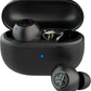 JLab Go Pop ANC True Wireless Earbuds & Charging Case, Black, Active Noise Cancelling, 10mm Drivers, Dual Connect, Customize Your Sound with App, Be Aware Mode, Compact Fit, MEMS Microphone