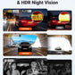 Vantrue New N4S 3 Channel Dash Cam, Front Rear Inside 2.7K+1440P+1440P Dashcam for Cars, Front and Rear Dual Channel, PlatePix™ Tech, STARVIS 2 Night Vision, Parking Mode, Wi-Fi, Support 1TB (RC18)