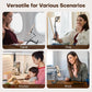 OMOTON TP02 360°Rotating for MagSafe Tripod, Adjustable Aluminum Magnetic Phone Tripod for iPhone 17/16/15/14 Pro Max Air, Foldable Cell Phone Stand Fits Vlog, Gym, Travel Essentials Accessories