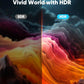 Highwings 4K HDMI Cable 6.6FT/2m | High-Speed HDMI 2.0 Quality Cord 4K@60Hz, Braided Nylon & Gold Connectors, HDR, Ethernet, ARC, 3D, HDCP 2.2, Compatible for PS-5/4/3/ HDTV/Monitor/DVD/Streaming