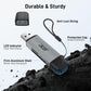 acer SD Card Reader USB C, Dual Slots USB 3.0 Type C to Micro SD Card Adapter, Memory Card Reader for MicroSD, SDHC, SDXC, Compatible with Laptop, PC, iPhone16/15, MacBook Pro/Air, iPad Pro, Android