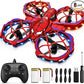 Spider Mini Drone for Kids, RC drone with LED Lights, Indoor & Outdoor Flying Toy for 8-12 Years Old Boys, 3 Speeds Mode, 360° Flips, Auto Hovering, Headless Mode, Easter Birthday Gifts for kids