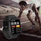 Smart Watch for Men Women Compatible with iPhone Samsung Android Phone 1.83 inch Full Touch Screen IP68 Waterproof Bluetooh Fitness Tracker Heart Rate/Sleep Monitor, Black
