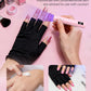 UV Nail Light Handheld UV Light for Nails 3W Portable Led Lamp with 2 Timer Settings 20/60s for Gel Polish Home DIY Salon Women(Pink)