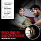 LED Headlamp 2-pack Battery Powered (AAA) | Head Lamp for Running Hunting Camping Fishing Hiking with Red Light and Adjustable Headband - Bright Forehead Headlamp 7 Modes (Batteries Not Included)