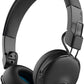 JLab Studio ANC On-Ear Wireless Headphones, Black, 34+ Hour Bluetooth 5 Playtime, 28+ Hour with Active Noise Cancellation, EQ3 Custom Sound, Ultra-Plush Faux Leather & Cloud Foam Cushions