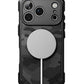 Ringke Rugged Gear for iPhone 17 Pro Max Case [Compatible with MagSafe] Prevents Oily Smudges Non-Slip Enhanced Grip Protective Cover Precise Cutouts for Camera - Magnetic Camo Black