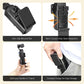 AMAZEAR Magnetic Mount Stand Compatible with DJI Osmo Pocket 3, Upgraded Pocket3 Accessories Adapter Clamp Magnet Suction Case Holder on Desktop, Vertical Surface, 180° Adjustable Handle, Black