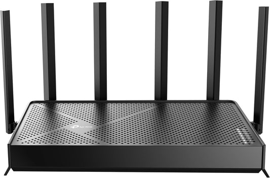 TP-Link Tri-Band BE9700 WiFi 7 Router Archer BE600 | 10G WAN/LAN +2.5G +3× 2.5G Ports, New 320Mhz Channel | Covers up to 2,600 Sq. ft and 120 Devices | VPN, HomeShield for Network Security