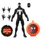 Hasbro Marvel Secret Wars Spider-Man Action Figure | Marvel Legends Retro 6 Inch Action Figure Secret Wars Wave 1 - Black Suit Spider-Man