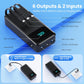 Portable Charger 50800mAh Power Bank with 3 Built in Cables,25W PD QC4.0 Fast Charging USB C Battery Pack,6 Outputs 2 Inputs Travel Essentials Portable Phone Charger for iPhone 17/16/15,Google,Android