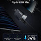 Anker Prime 67W USB C Charger, Anker GaN Wall Charger, 3-Port Compact Fast PPS Charger, For MacBook Pro/Air, Pixelbook, iPad Pro, iPhone 17/16/Pro, Galaxy S23/S22, Note20, Pixel, Apple Watch, and More