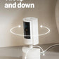 Ring Pan-Tilt Indoor Cam (newest model), See all around your home or business with 360° pan coverage, HD video, plus Two-Way Talk, White