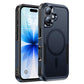 Magnetic for iPhone 17 Case Rugged Dual-Layer Shockproof Blue | Military-Grade Heavy Duty Protection, Fit for Magsafe, Matte Finish Scratch Resistant Anti-Fingerprint, Anti-Slip Phone Cover
