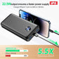 Portable Charger 40000mah Power Bank, USB-C (22.5W) Fast Charging Battery Pack Portable Phone Charger for iPhone 16 Pro/16/15/14/13 Series, Android Samsung Galaxy, Battery Bank for Travel Camping