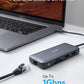 Anker Laptop Docking Station Dual Monitor, 8-in-1 USB C Hub, 4K Dual Monitor with 2 HDMI, 1 Gbps Ethernet Hub, 85W Power Delivery, SD Card Reader for MacBook Pro, XPS and More (Charger not Included)