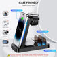 Wireless Charger for iPhone - 5 in 1 Charging Station for Multiple Devices Apple: Fast Wireless Charging Stand Dock for iPhone 17 16e 16 15 14 13 12 Pro Max Apple Watch Airpods