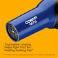 Conair Hair Dryer, 1875W Turbo Blow Dryer with Tourmaline Coating and Ionic Conditioning, Includes Diffuser and Concentrator Attachments, 2 Heat & 2 Speed Settings, Blue/Black
