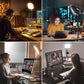Zoom Lighting for Computer, Adjustable Desk Lighting for Video Calls, 30 Light Modes Video Conference Light, Desk Ring Light with Stand for Webcam, Meetings, Live Stream, Home Office. CRI 97.8