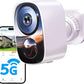 2025 Upgraded 2K Security Cameras Wireless Outdoor, Free Cloud Storage, 1-6 Months Battery Life, Waterproof, 2-Way Talk, AI Motion Detection Spotlight Siren Alarm Cameras for Home Security