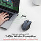 acer Wireless Mouse for Laptop, 2.4GHz Computer Mouse 3 Adjustable DPI Office Cordless USB Mice with USBA Receiver, 6 Buttons, 1600 DPI, Medium to Large Sized Hands Compatible with PC, Laptop, Desktop