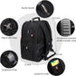 SHRRADOO Extra Large 50L Travel Laptop Backpack with USB Charging Port, College High School Backpack Airline Approved Business Work Bag Fits 17 Inch Computer for Men Women