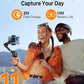 hohem iSteady X3 SE Plus Gimbal Stabilizer for iPhone, 3-Axis Phone Gimbal with Detachable Remote Control, Extendable Rod, 11-Hour Battery, Portable Foldable Stabilizer for Video Recording