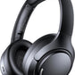 Hybrid Active Noise Cancelling Headphones Wireless, 120Hrs Playtime, 6 ENC Clear Mic, Over Ear Bluetooth Headphones with Hi-Res Audio Comfort Earcup Foldable ANC Headphone for Travel Game Home Office