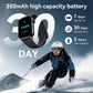 Smart Watches for Men Women, 1.83" HD Touchscreen Fitness Tracker with Bluetooth Calls, IP68 Waterproof, 120+ Sport Modes, 7-Day Battery, 24/7 Heart Rate & Sleep Monitor for iPhone Android iOS (Black)