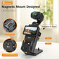 AMAZEAR Magnetic Mount Stand Compatible with DJI Osmo Pocket 3, Upgraded Pocket3 Accessories Adapter Clamp Magnet Suction Case Holder on Desktop, Vertical Surface, 180° Adjustable Handle, Black