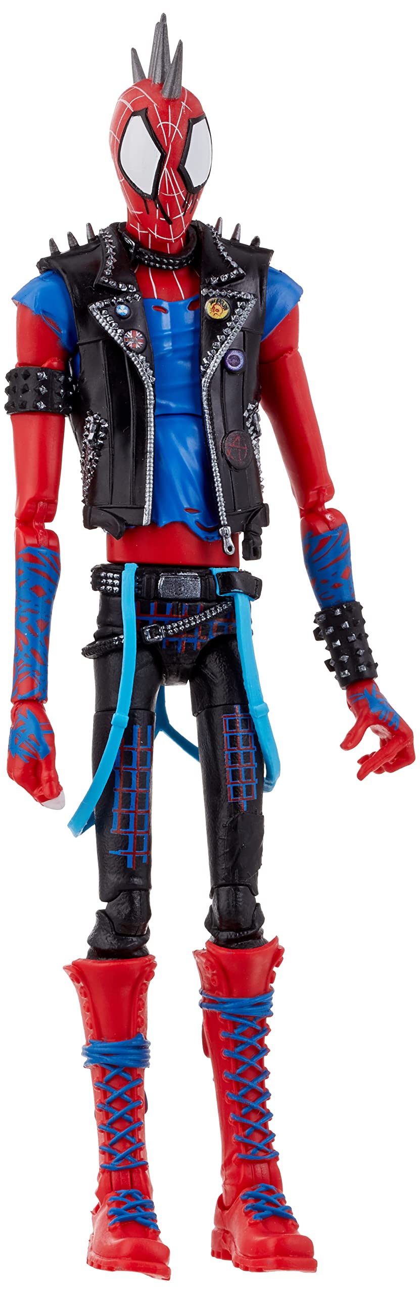 Marvel Legends Series Spider-Man: Across The Spider-Verse Spider-Punk 6-inch Action Figure Toy, 1 Accessory | Marvel Legends Retro 6 Inch Action Figure Across The Spider-Verse Part One - Spider-Punk