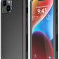 Diverbox for iPhone 14 Case [Shockproof] [Dropproof] [Tempered Glass Screen + Camera Lens Protector] Heavy Duty Protection Phone Case Cover for iPhone 14 6.1inch