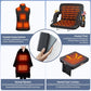 Heated Vest Battery Pack 5V 2A 10000mAh 2 Pack Power Bank Fits for DR.Prepare/KOVNLO/TIDEWE Electric Heating Jacket/Stadium Seat Cushion/Coat/Blanket External Portable Charger for iPhone, Tablet