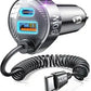 LISEN 90W for iPhone 17 16 15 Pro Max Car Charger USB C Fast Charge,Super Fast for iPhone 17 16 Car Charger USB C Adapter for iPhone 17e 16 15 Pro Max Plus Air,Samsung Galaxy S26 Ultra, Android