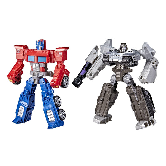 Transformers Toys Heroes and Villains Optimus  and Megatron 2-Pack Action Figures - for Kids Ages 6 and Up, 7-inch ( Exclusive)