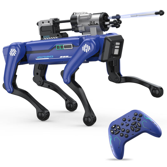 Robot Dog - Interactive STEM Toys with Voice & Remote Control, 30+ Lifelike Actions, Programmable Play, 25m Range, Durable & Safe - Best Gift for Kids 6-12