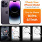 ImpactStrong Magnetic Guard Designed for iPhone 14 Pro Case [Camera Protection] [Military Grade Drop Tested] [Compatible with MagSafe] Slim Translucent Matte Phone Case (6.1") - Hot Pink
